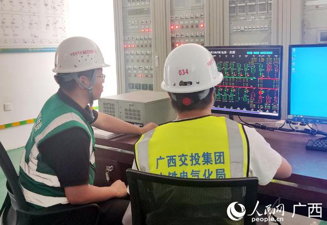 南憑高鐵崇憑段首座配電所受電成功(圖2)