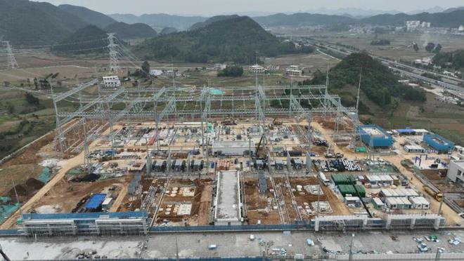 預計明年三月底投運！貴安新區(qū)首座500千伏輸變電站進度達68%(圖5)