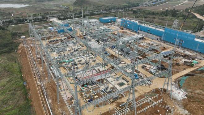 預計明年三月底投運！貴安新區(qū)首座500千伏輸變電站進度達68%(圖4)