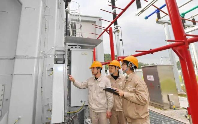 簡陽首座500千伏輸變電站正式投運(圖7)