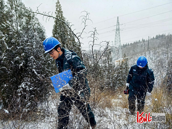 國網(wǎng)石家莊供電公司：全力應(yīng)對降雪天氣保障電力可靠供應(yīng)(圖4)