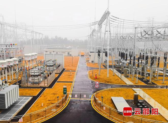 邵陽地區(qū)第三座500千伏變電站投運(圖1)